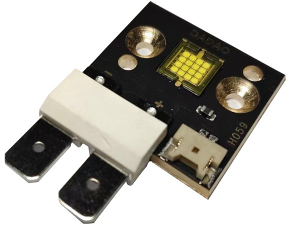 垂直芯片 · 玻璃封装   单色光源 · 高功率